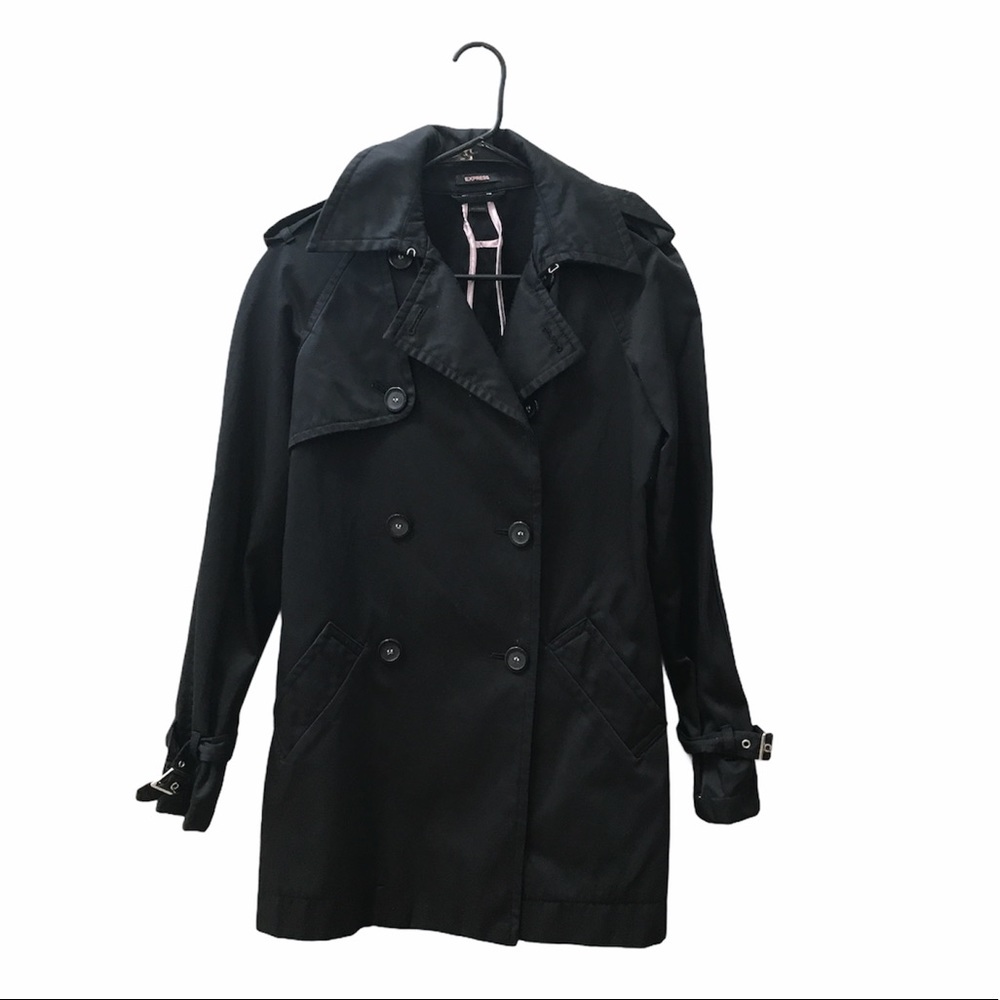 EXPRESS black button long coat